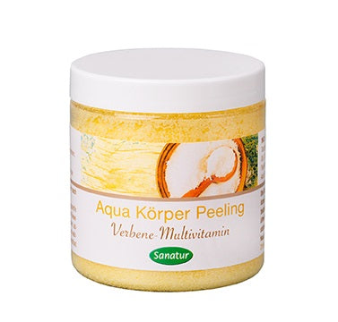 Sanatur Aqua Körper Peeling Verbene-Multivitamin 250g