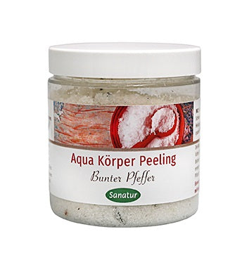 Sanatur Aqua Körper Peeling Bunter Pfeffer 250g