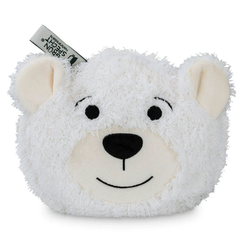 Grünspecht Wärmefreund Eisbär (mit Kirschkerninnenkissen) 22cm