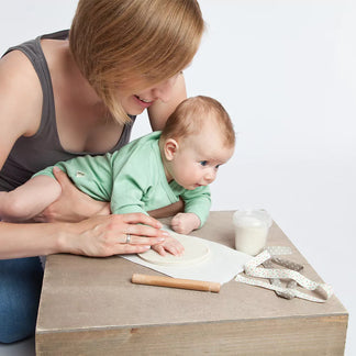 Grünspecht Bio-Baby-Abdruckset, 1 Dose Gutes-aus-Deutschland