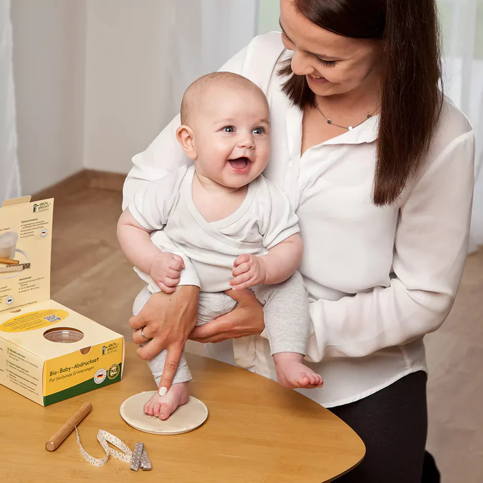 Grünspecht Bio-Baby-Abdruckset, 1 Dose