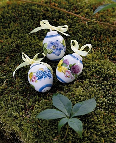 Hutschenreuther Osterdekoration Frühlingswiese, Mini-Ei Iris Hutschenreuther by Rosenthal Gutes aus Deutschland