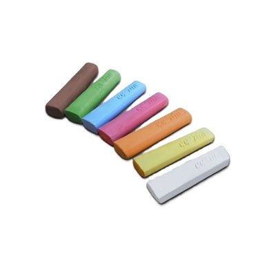 ökoNorm Straßenmalkreide, Pappetui, eckig - 7 Farben