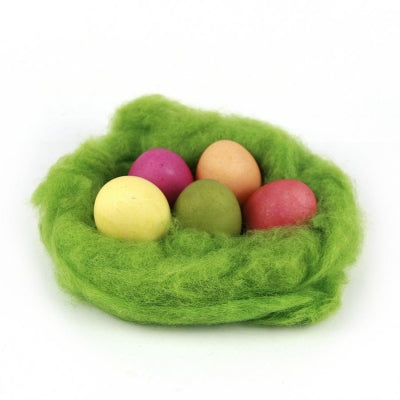 ökoNorm Ostergras nawaro, pflanzengefärbte Wolle, ca. 20g