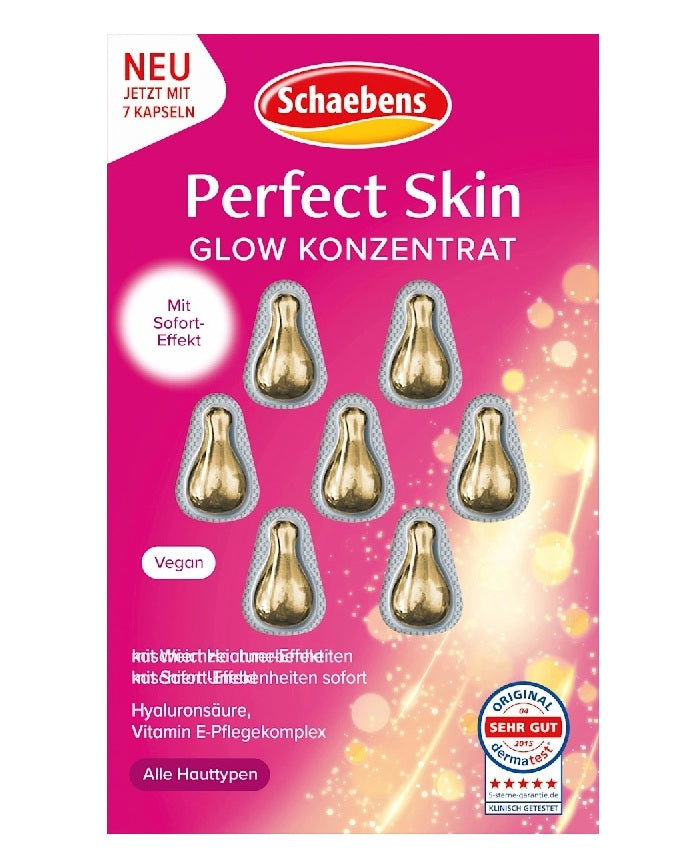 Schaebens Perfect Skin Konzentrat Jetzt mit 7 Kapseln Schaebens Gutes aus Deutschland