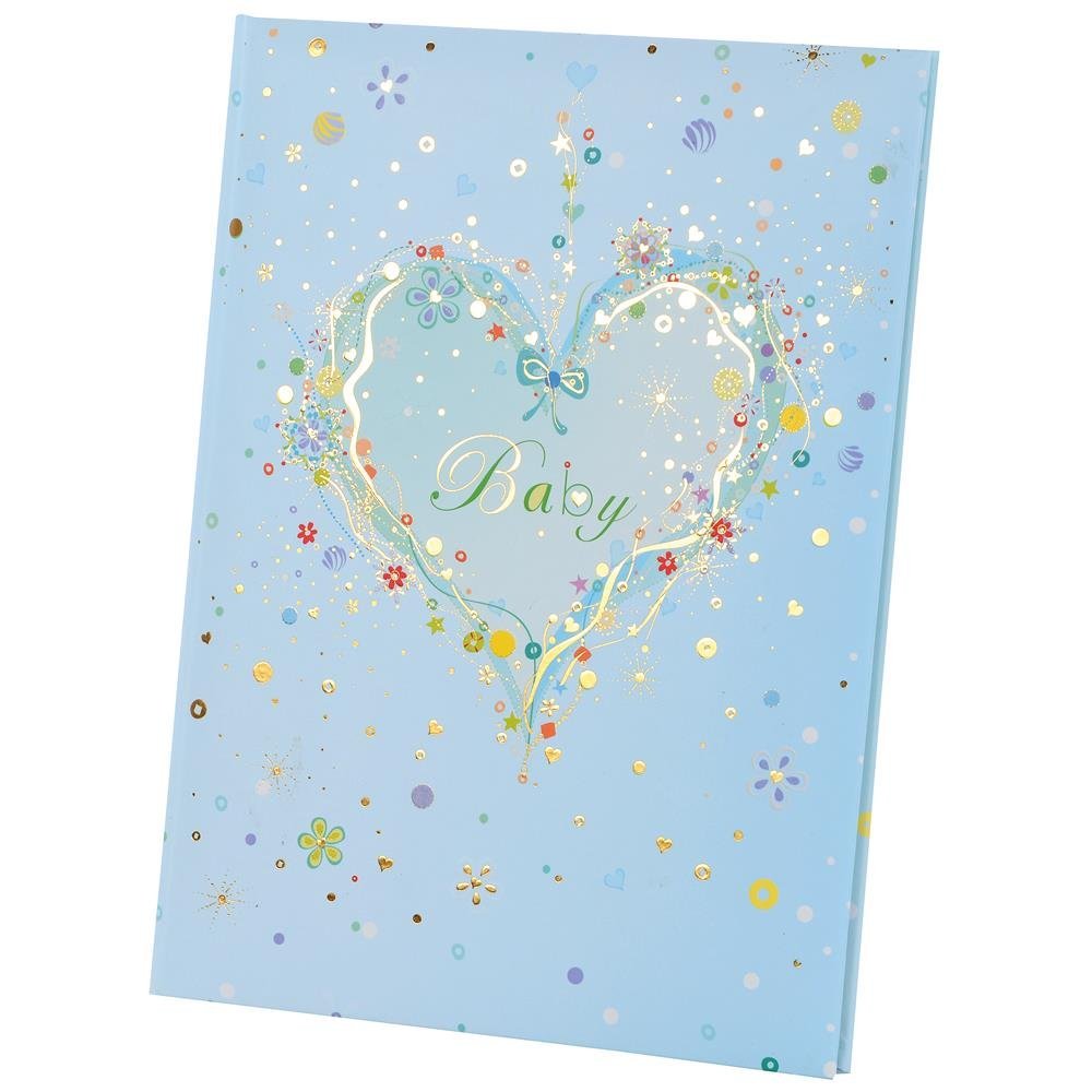 goldbuch Babytagebuch Blue Heart 3410 Gutes-aus-Deutschland