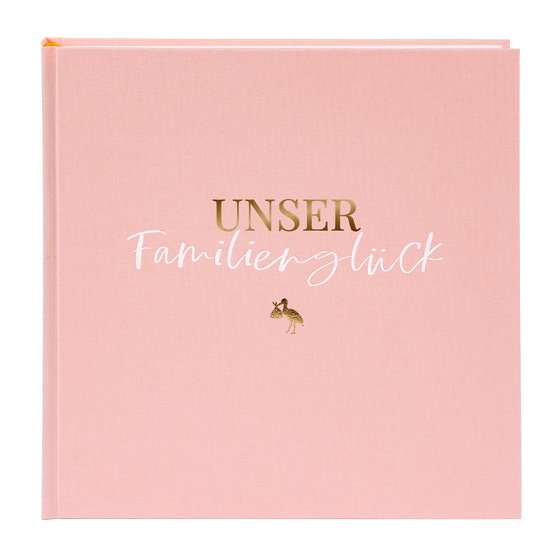 goldbuch Babyalbum Familienglück Leinen