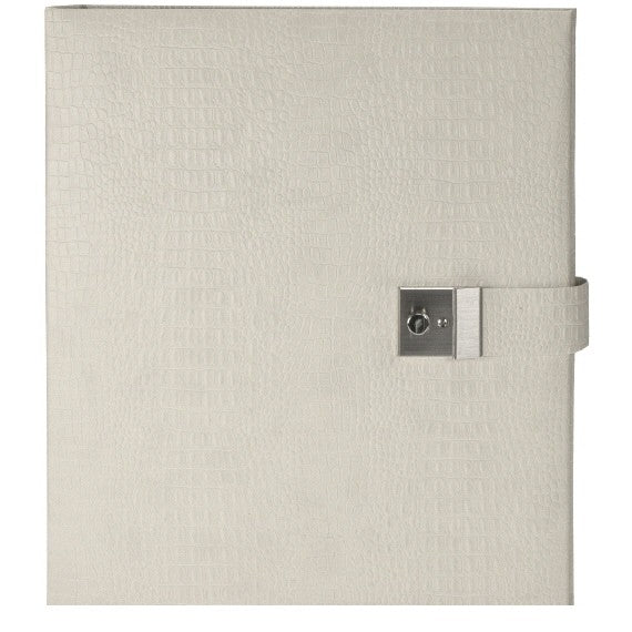 goldbuch Dokumentenmappe Croco Kunstleder creme 3410 Gutes-aus-Deutschland