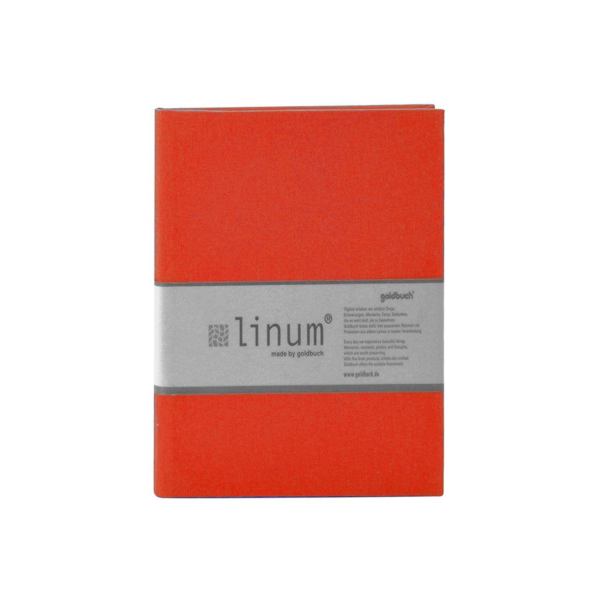 goldbuch Notizbuch Linum rot DIN A4 3410 Gutes-aus-Deutschland