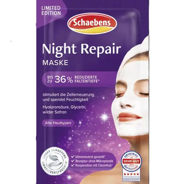 Schaebens Limited Edition Night Repair Maske 2 x 5 ml
