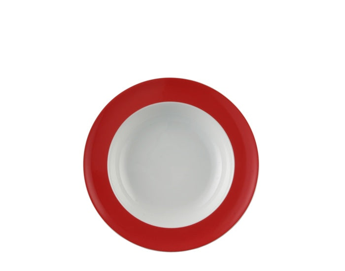 Thomas Porzellan Serie Sunny Day new red 6 Suppenteller 23cm, 6-tlg. Thomas by Rosenthal Gutes aus Deutschland