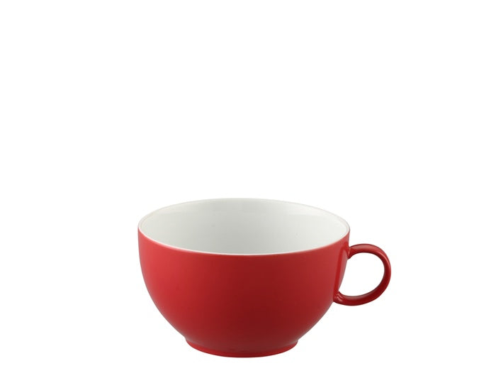 Thomas Porzellan Serie Sunny Day new red 6 Cappuccinotassen im Set, 12 – Gutes-aus-Deutschland