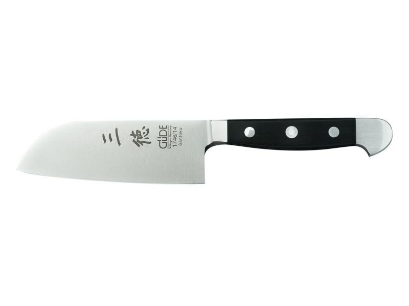 Franz Güde Solingen Serie ALPHA Santoku, glatt