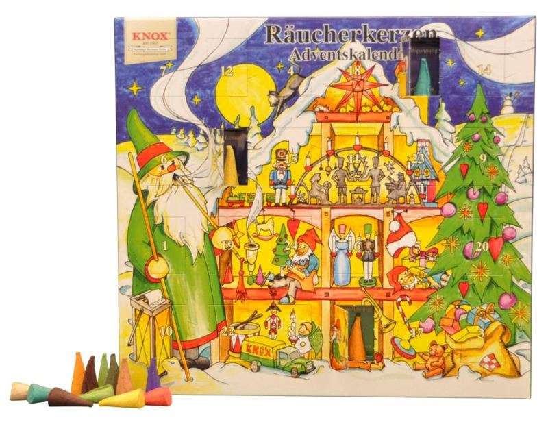 KNOX Räuchermänner Adventskalender