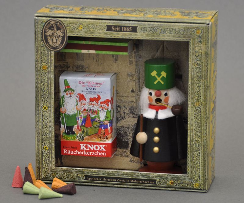 KNOX Räucher Bergmann im Geschenkkarton KNOX Räuchermittel Gutes aus Deutschland