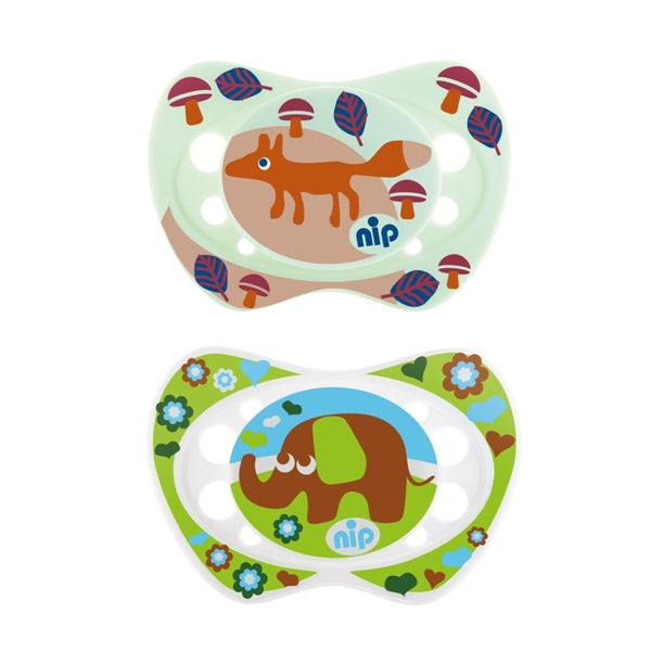 nip Schnuller life boy, Gr. 3 (16-32 Monate), 2-er Set