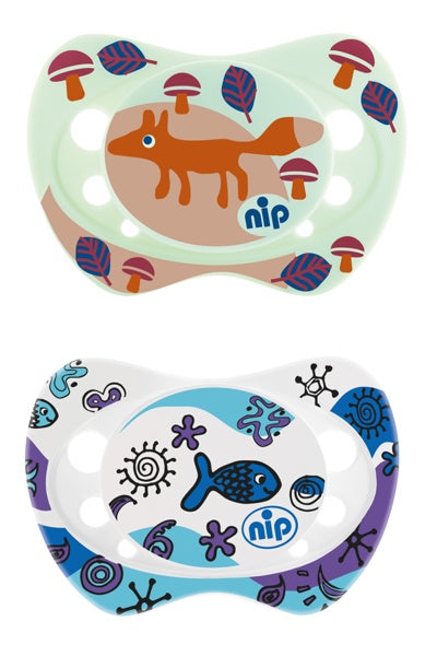 nip Schnuller life uni, Gr. 2 (5-18 Moate), 2-er Set