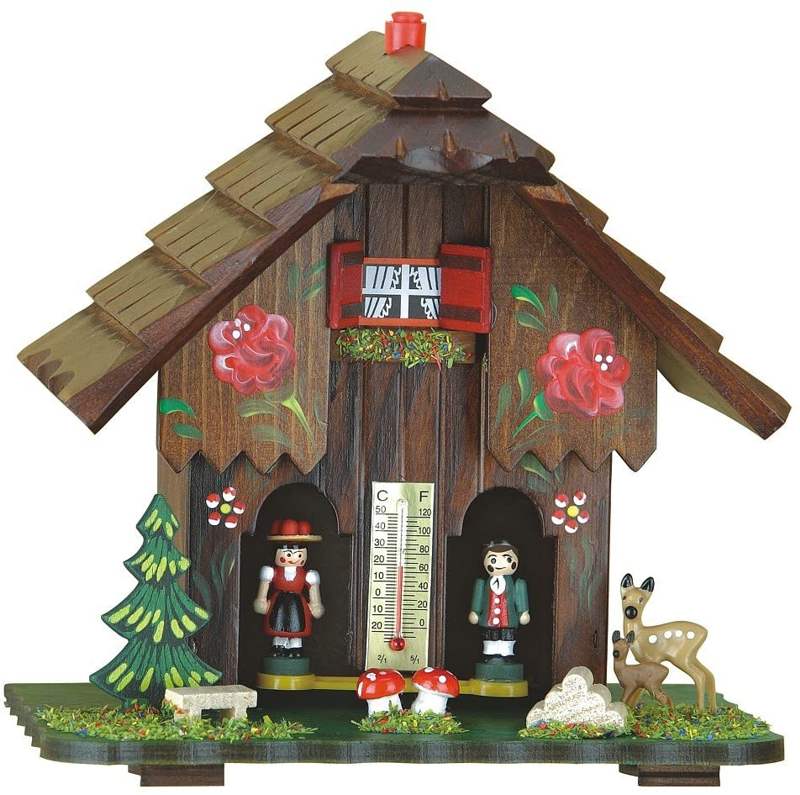 Wetterhaus Enzian Exclusiv handbemalt, 18cm