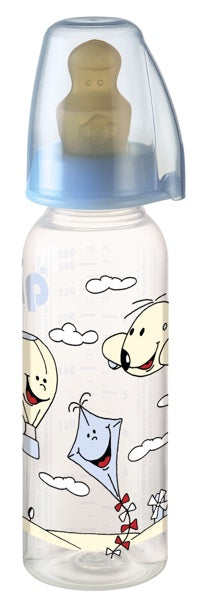 nip 250 ml Fläschchen Family Boy, mit Latex Sauger, Gr. 2 für Milch nip Gutes aus Deutschland