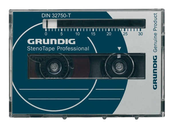 5-er Pack Grundig Steno-Cassette 30