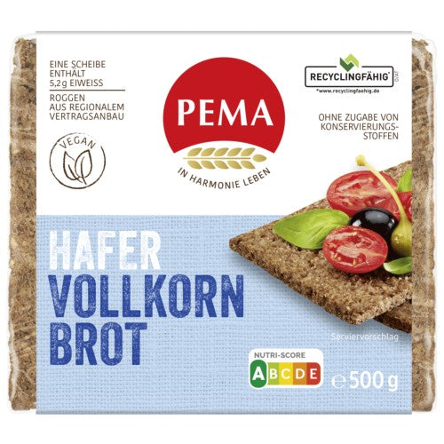 PEMA Hafer Vollkornbrot 3 kg PEMA Gutes aus Deutschland