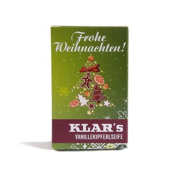 Klar Weihnachtsseife Vanillekipferl 100g Klarseifen Gutes aus Deutschland