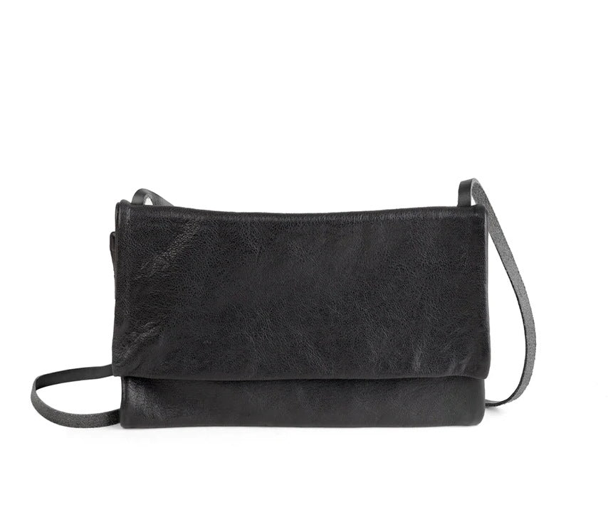 Harold`s Leder Damenhandtasche Nabuku Clutch