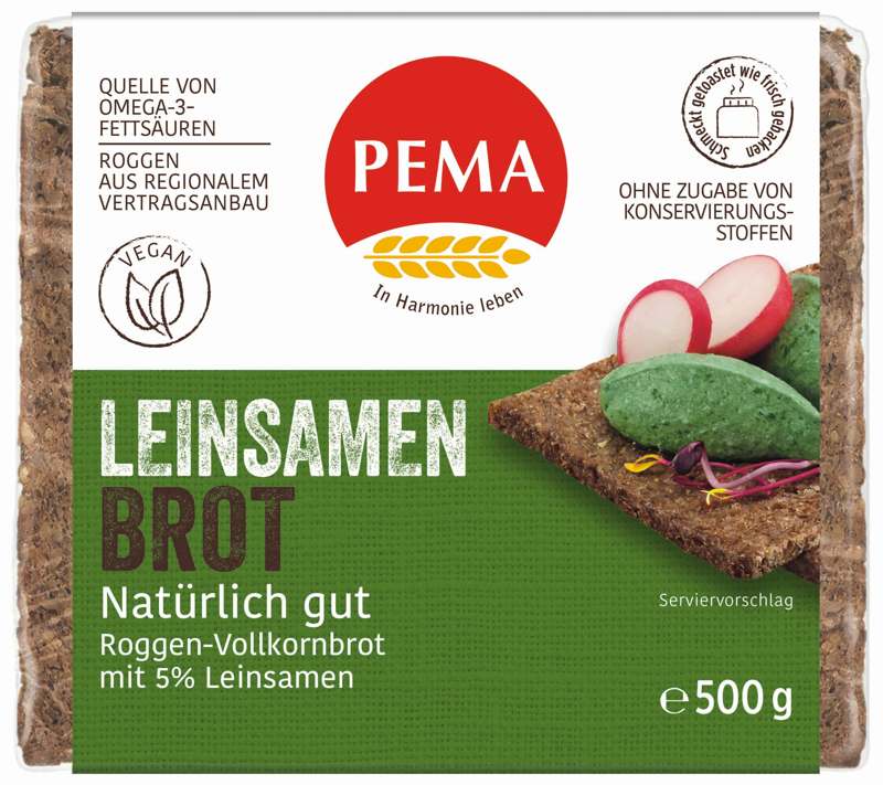 PEMA Leinsamenbrot - Spezial 3 kg