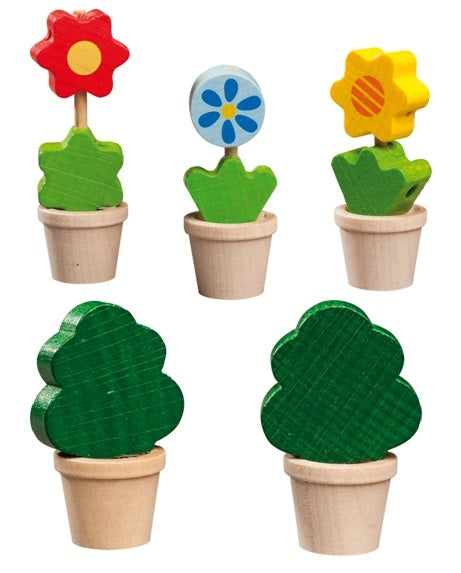Rülke Holzspielwaren Blumenkübel sortiert Rülke Gutes aus Deutschland