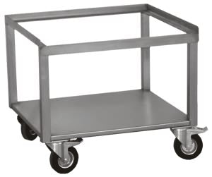 KSF Untergestell mit Boden und Rädern für RGS Grill 125