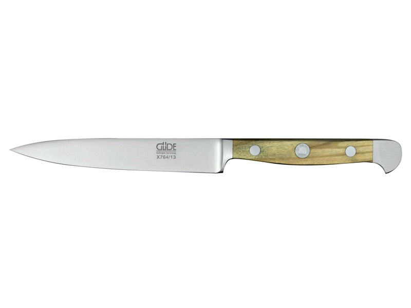 Franz Güde Solingen Serie ALPHA mit Olivenholzgriffen Spickmesser Güde Solingen Gutes aus Deutschland