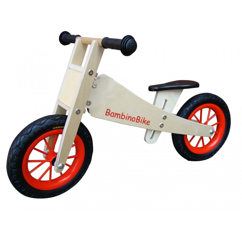 kinderfahrrad aus deutschland Bambino Bike Laufrad aus Holz, natur – Gutes-aus-Deutschland
