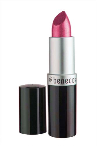 benecos NATURAL LIPSTICK hot pink cosmondial Gutes aus Deutschland