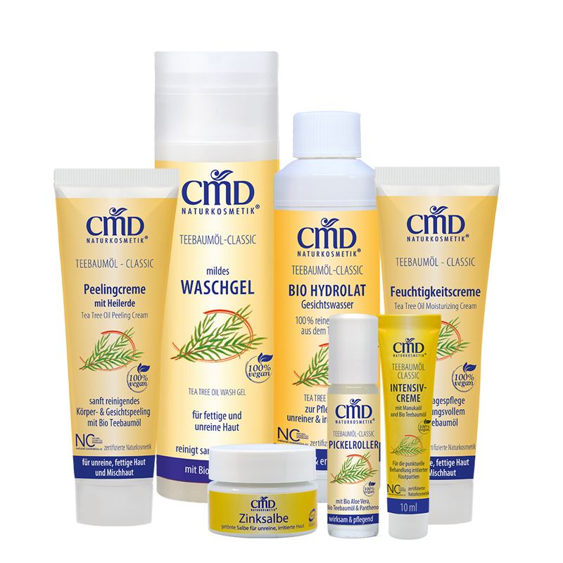 CMD Teebaumöl Sparset bei unreiner Haut und Pickel