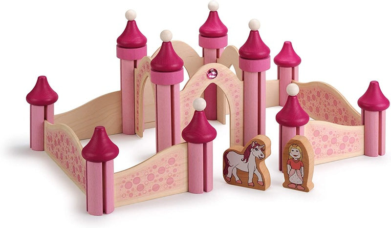 Erzi Märchenschloss aus Holz ab 3 Jahren, 36 Teile Erzi GmbH Gutes aus Deutschland