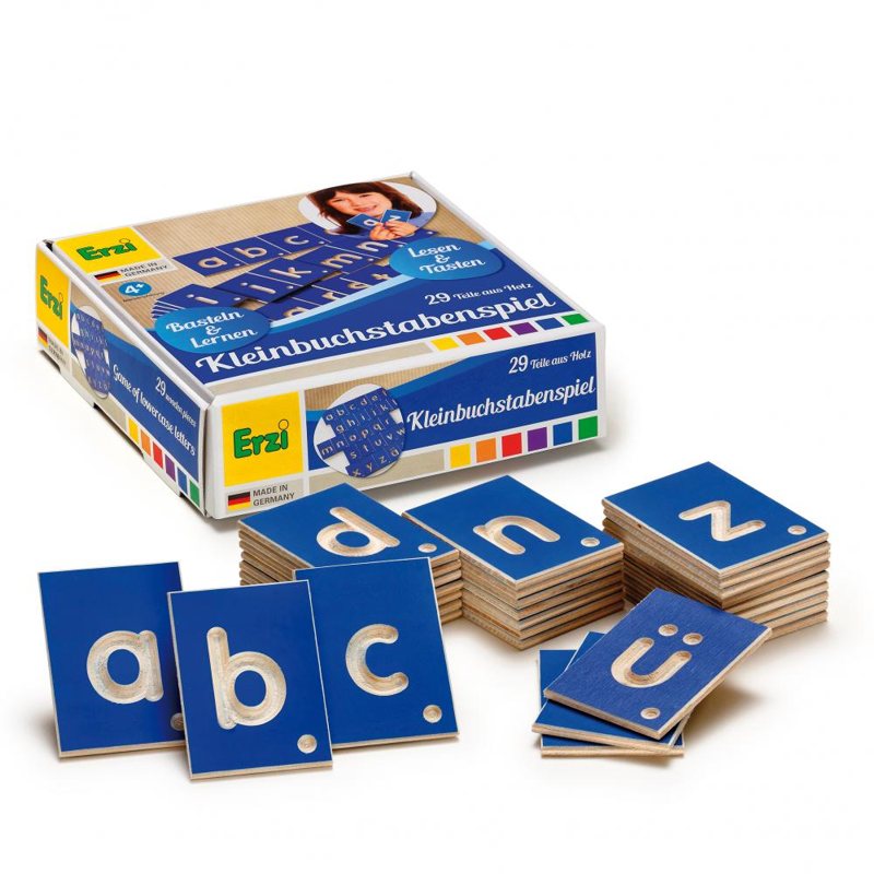 Erzi Lernspiel Kleinbuchstaben aus Holz Erzi GmbH Gutes aus Deutschland