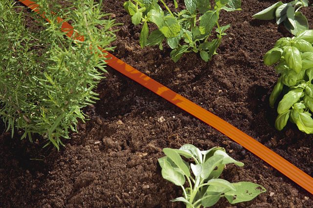 GARDENA Schlauch-Regner, orange, komplett mit Armaturen, Länge 7,5 m GARDENA Gutes aus Deutschland