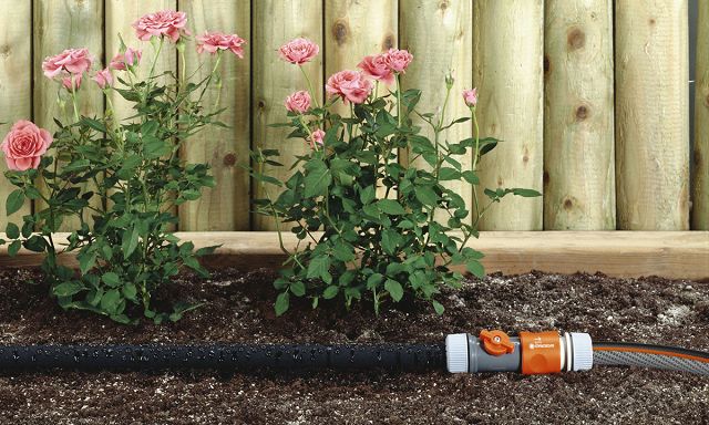 GARDENA Perl-Regner, mit Armaturen, 7,5 m