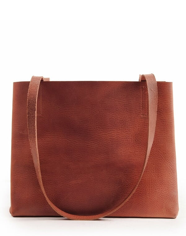 Harold`s Leder Damenhandtasche cognac