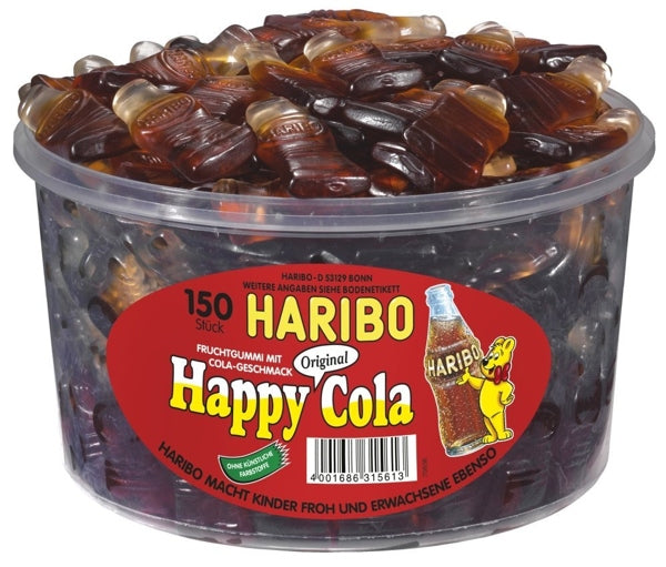 Haribo Snack Box Happy Cola 150 Stk. Haribo Gutes aus Deutschland