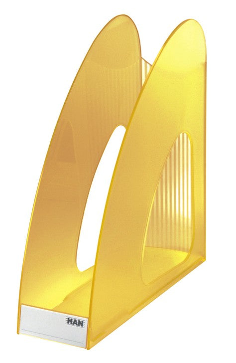 HAN TWIN Stehsammler Formate bis C4 transl. gelb