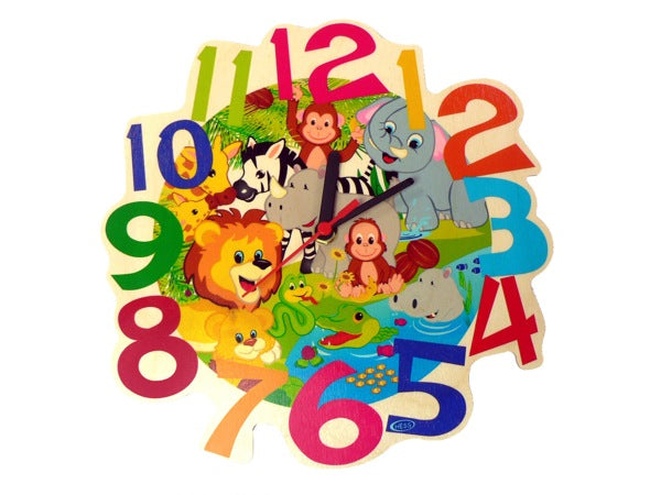 Hess Wanduhr Quarz - Dschungel