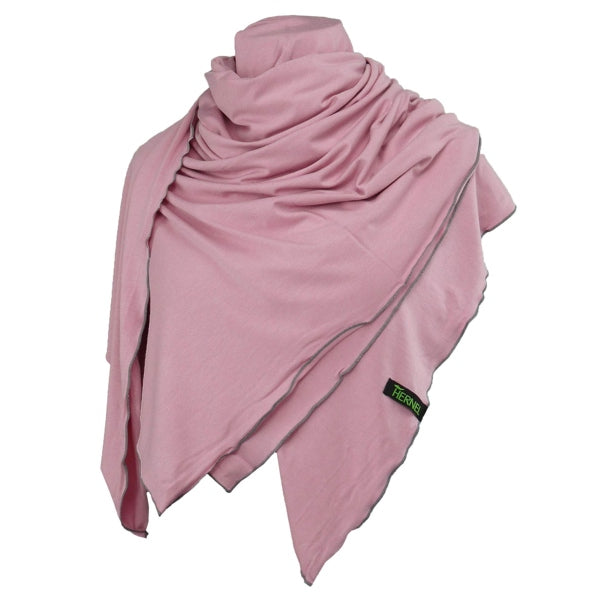 HERNEL No 18F, altrosa-farbendes XXL-Schultertuch