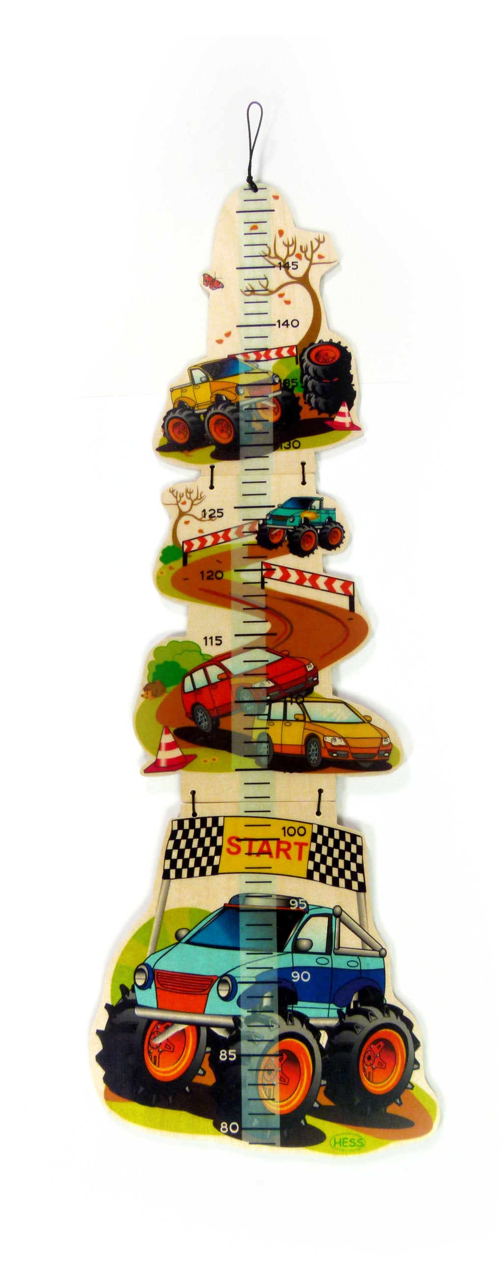 Hess Messlatte - Monstertruck Hess Holzspielzeug Gutes aus Deutschland