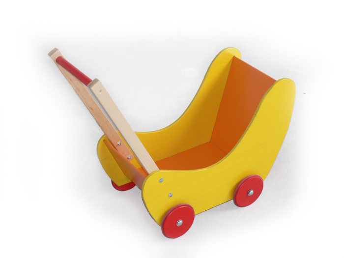 Hess Puppenwagen Klassik Holz