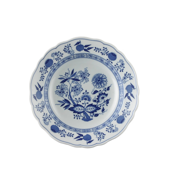Hutschenreuther Porzellan Serie ZWIEBELMUSTER 6 Stk. Suppenteller 23cm