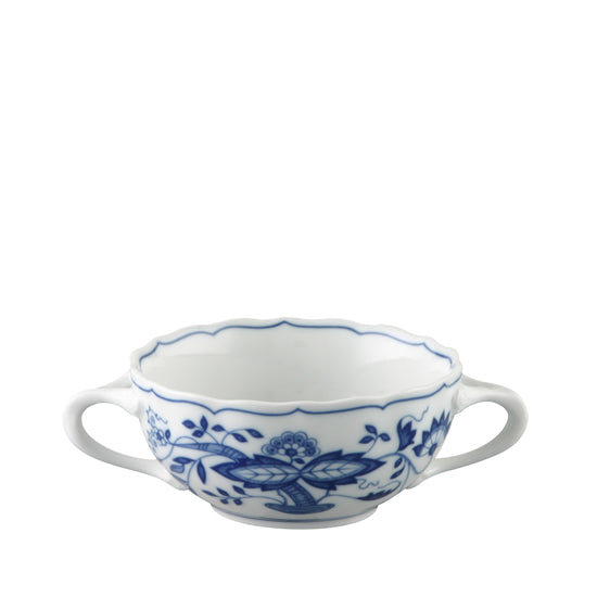 Hutschenreuther Porzellan Serie ZWIEBELMUSTER 6 Stk. Suppentasse 6-teilig Hutschenreuther by Rosenthal Gutes aus Deutschland