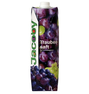 Jacoby roter Traubensaft (6 x 1,0l)