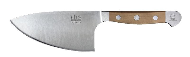 Franz Güde Solingen Serie ALPHA mit Birnenholzgriffen Kräuterm. "Shark"