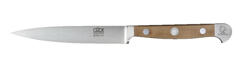 Franz Güde Solingen Serie ALPHA mit Birnenholzgriffen Spickmesser